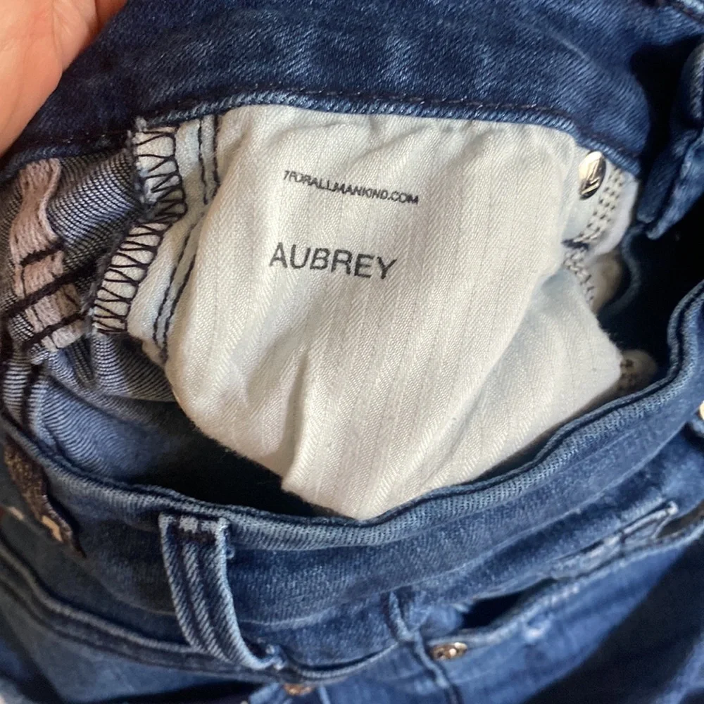 7 For All Mankind Aubrey Skinny Jeans Size 24 - Picture 11 of 16